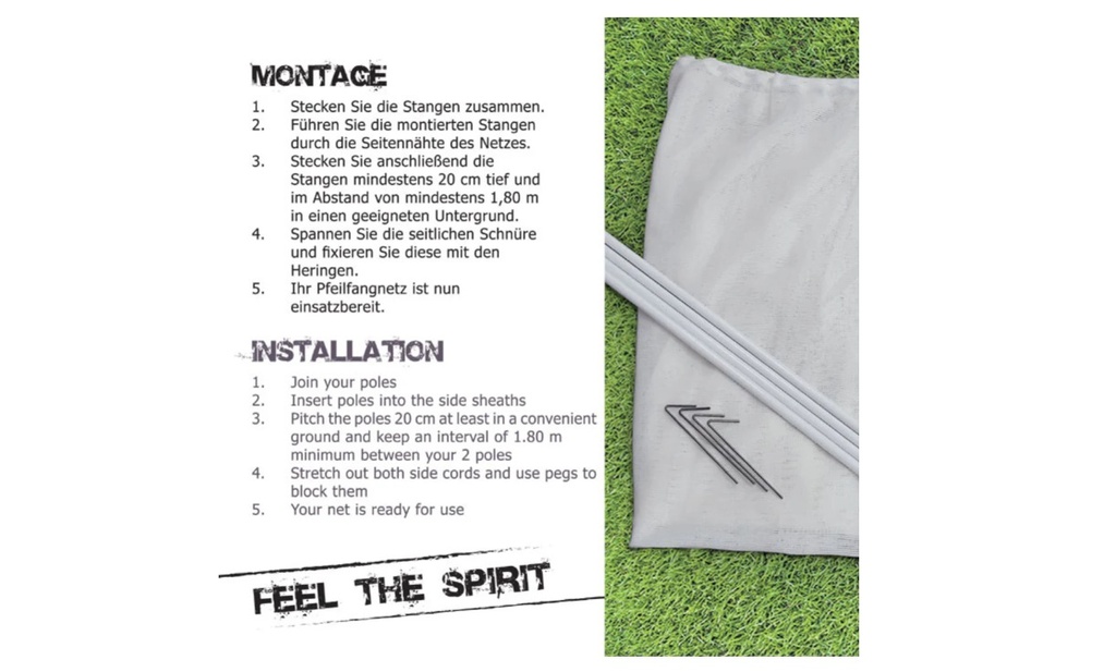 Pfeilfang-Set Dura Bearpaw