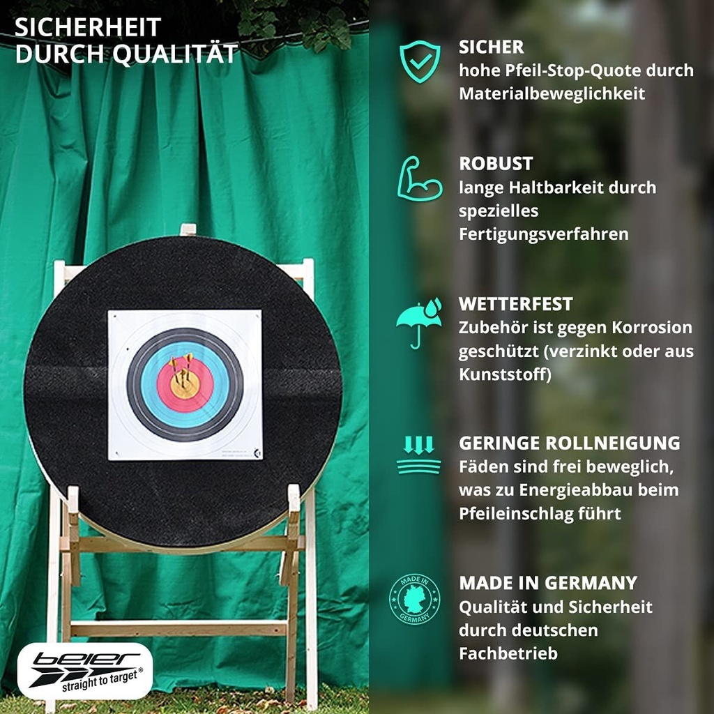 Pfeilfangnetz BStrong 10m Beier