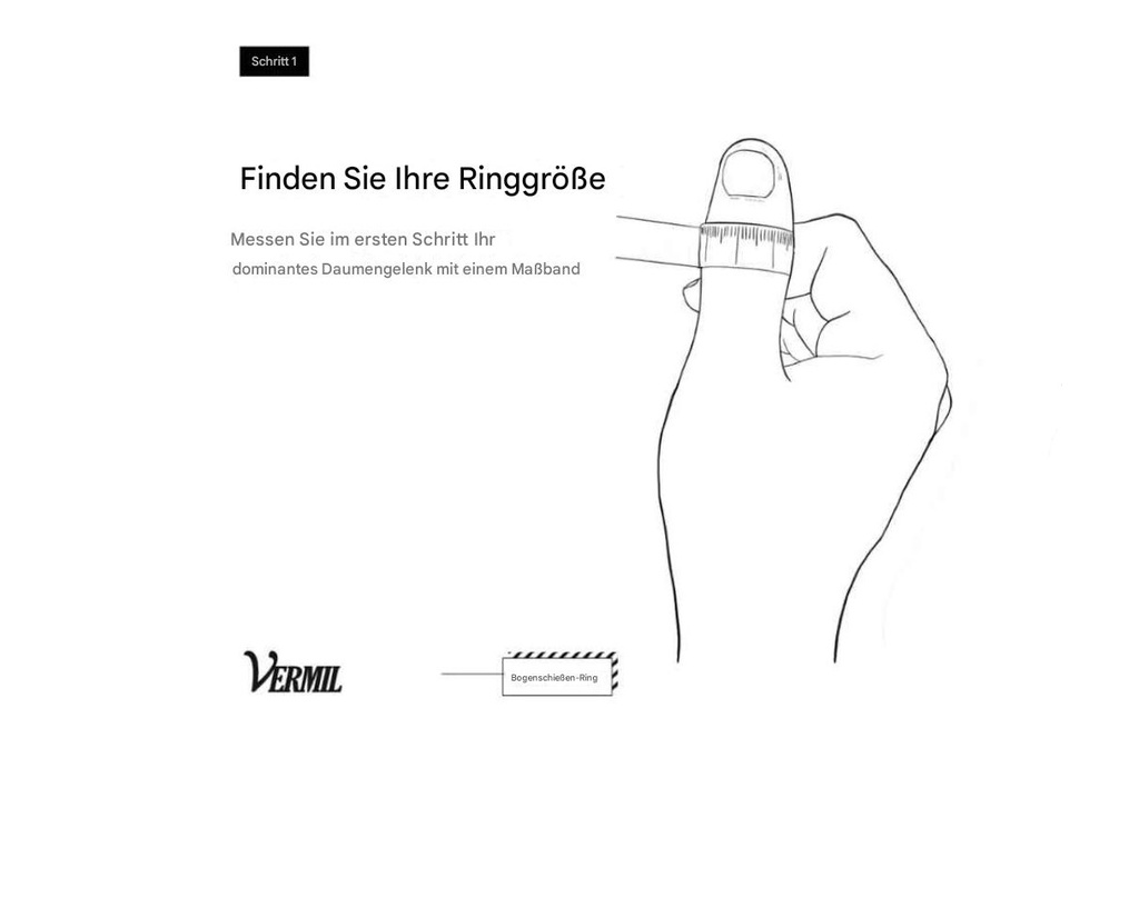 Daumenring Classic Vermil