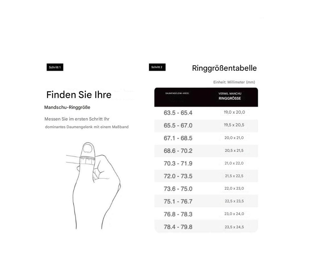 Daumenring Manchu Vermil