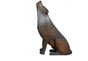 Timberwolf sitzend Leitold