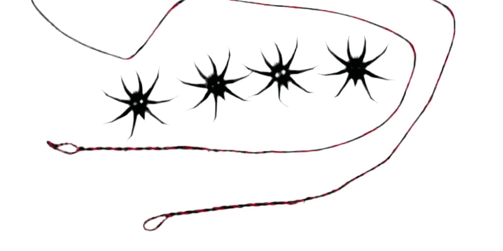 Sehne D97 fläm. Black Widow 