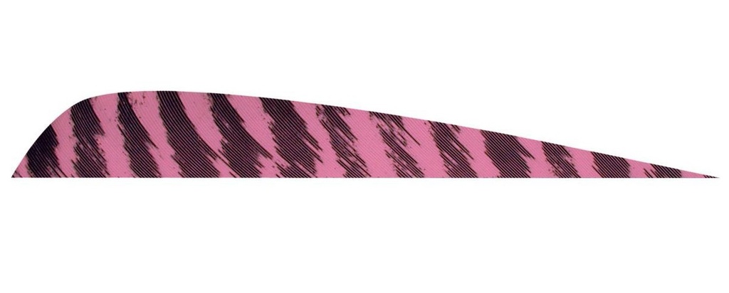 Naturfeder RW Parabol 4" Barred